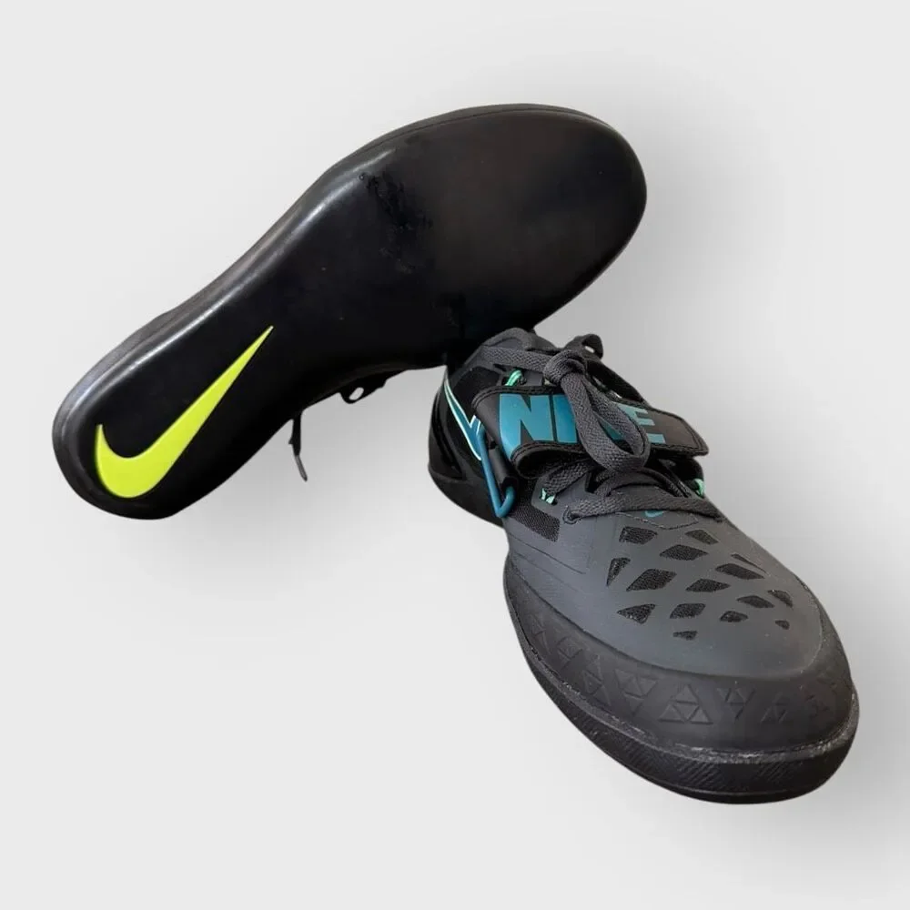 Nike Zoom Rotational 6 Track Black Throwing Shoes Mens size 9.5 FZ9606-001 New